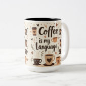 Kaffee ist meine Liebe Tasse Kaffee (VorderseiteRechts)