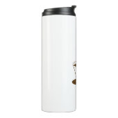 Kaffee ist meine Liebe Thermosbecher (Nach links gedreht)