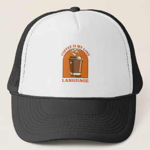Kaffee ist meine Liebe Truckerkappe