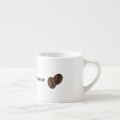 Kaffee ist meine Liebessprache Espressotasse (Rechts)