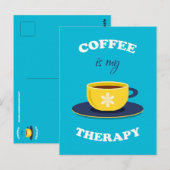 Kaffee ist meine Postkarte (Vorne/Hinten)