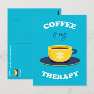 Kaffee ist meine Postkarte