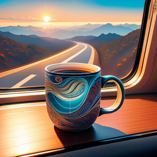 Kaffee ist meine Religion Milchtasse