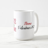 Kaffee ist meine Valentinin-Tasse Kaffeetasse (VorderseiteRechts)