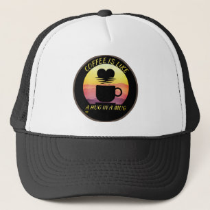 "KAFFEE IST WIE EIN HUG IN EINER TASSE" TRUCKERKAPPE