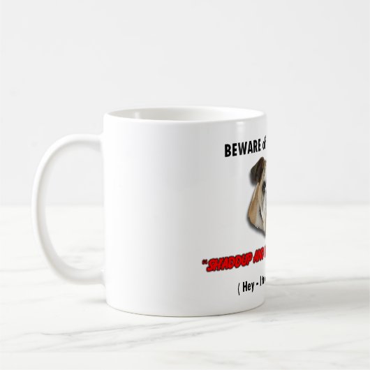 Kaffee-Jagdhund Kaffeetasse (Links)