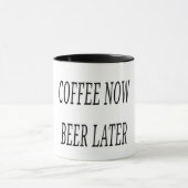 Kaffee jetzt Bier später Tasse (Zentrum)