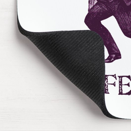 KAFFEE. JETZT MOUSEPAD (Ecke)