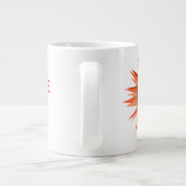 Kaffee jetzt! Riesige Kaffee-Tasse Jumbo-Tasse (Rückseite)