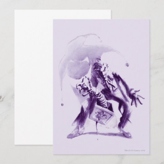 Kaffee-Joker Einladung (Vorne/Hinten)