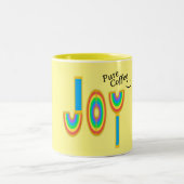 Kaffee Joy Zweifarbige Tasse (Mittel)