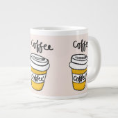 Kaffee Jumbo-Tasse (Vorderseite Rechts)
