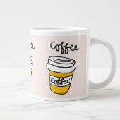 Kaffee Jumbo-Tasse (Rechts)
