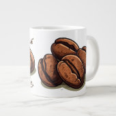 Kaffee Jumbo-Tasse (Vorderseite Rechts)