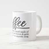 Kaffee - Jumbo-Tasse (Vorderseite Rechts)