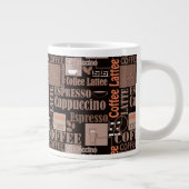 Kaffee Jumbo-Tasse (Rechts)