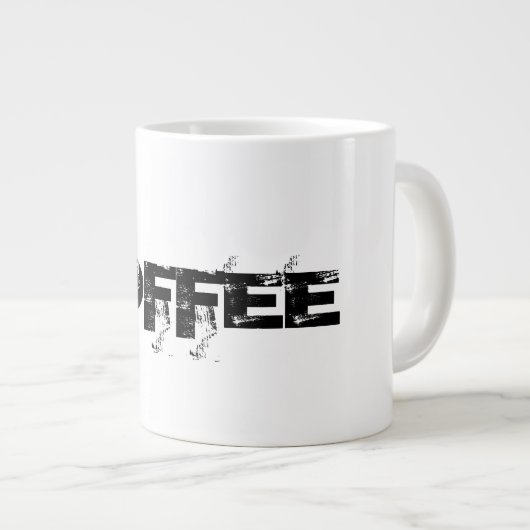 Kaffee Jumbo-Tasse (Vorderseite Rechts)