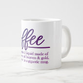 Kaffee - Jumbo-Tasse (Vorderseite Rechts)