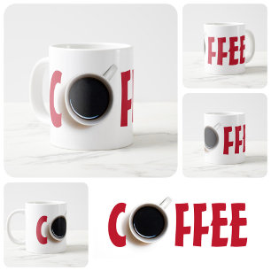 KAFFEE Jumbo-Tasse
