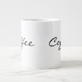 Kaffee Jumbo-Tasse (Vorderseite)