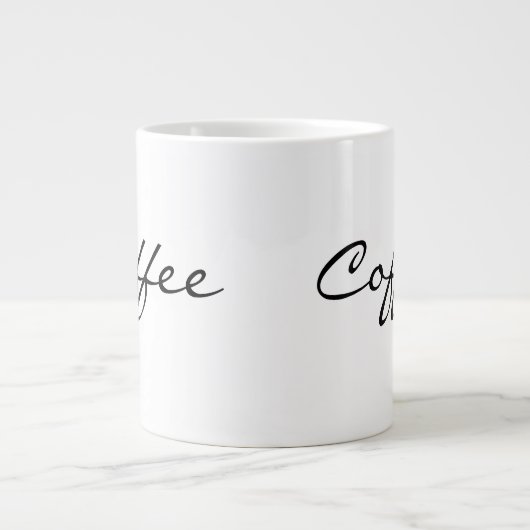 Kaffee Jumbo-Tasse (Vorderseite)