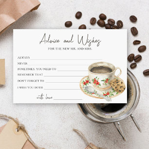Kaffee-Junggesellinnen-Abschiedparty-Tipps und Wün Briefpapier