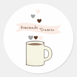 Kaffee-Junggesellinnenabschied Selbstgemachter Tir Runder Aufkleber