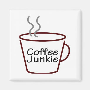 Kaffee-Junkie Magnet