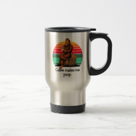 Kaffee Kacke mich Bigfoot Sasquatch Funny 15oz Reisebecher