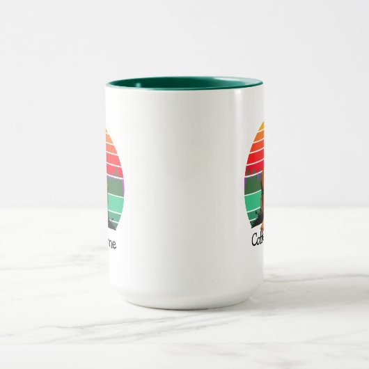 Kaffee Kacke mich Bigfoot Sasquatch Funny 15oz Tasse (Zentrum)