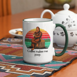Kaffee Kacke mich Bigfoot Sasquatch Funny 15oz Tasse