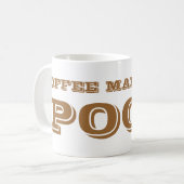 Kaffee KACKE mich. Kaffeetasse (Vorderseite Links)