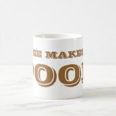 Kaffee KACKE mich. Kaffeetasse (Mittel)