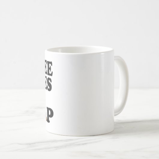 KAFFEE KACKE MICH TASSE (VorderseiteRechts)