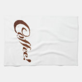 Kaffee Kaffee - Handtuch (Horizontal)