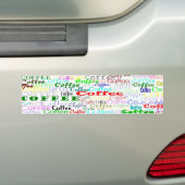 Kaffee Kaffee Kaffee Kaffee! Autoaufkleber (Auf Auto)