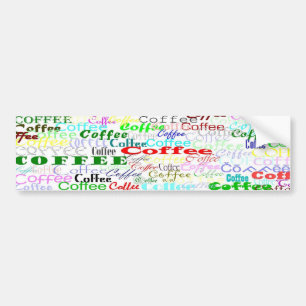 Kaffee Kaffee Kaffee Kaffee! Autoaufkleber