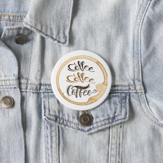Kaffee Kaffee Kaffee Kaffee Knopf Button (Beispiel)
