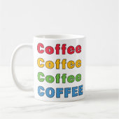 Kaffee Kaffee Kaffee Kaffeetasse (Links)