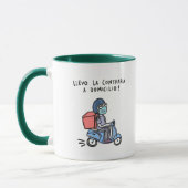 Kaffee Kaffee Kaffee Lover Tee Zeit Geschenk für s Tasse (Links)
