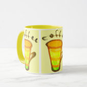 Kaffee Kaffee Kaffee Tasse (Vorderseite Links)