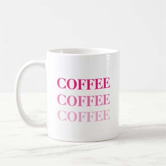 Kaffee Kaffee Kaffee Tasse (Links)