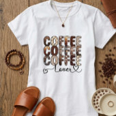 Kaffee. Kaffee. Kaffeeliebhaber. T-Shirt