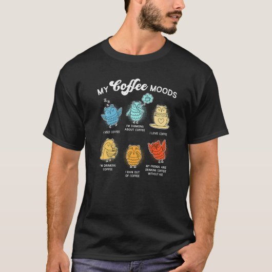 Kaffee Kaffee Niedliches Ohr T-Shirt (Vorderseite)