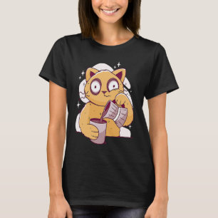 Kaffee Kaffee Schlafende Katze 3 T-Shirt