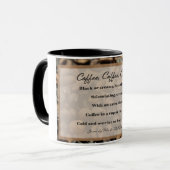 Kaffee-Kaffee-Tasse Tasse (Vorderseite Links)