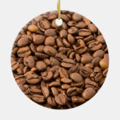Kaffee, Kaffeebohnen, Arabica-Kaffee, süß 16 Keramik Ornament (Hinten)