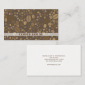 Kaffee / Kaffeebohnen / Barista Visitenkarte (Vorne/Hinten)