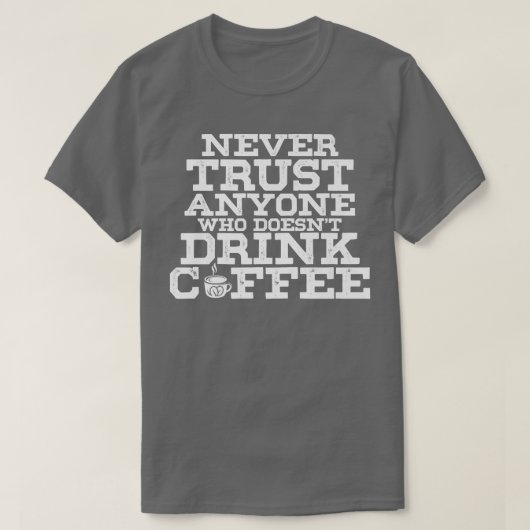 Kaffee-Kaffeekaffee T-Shirt (Design vorne)