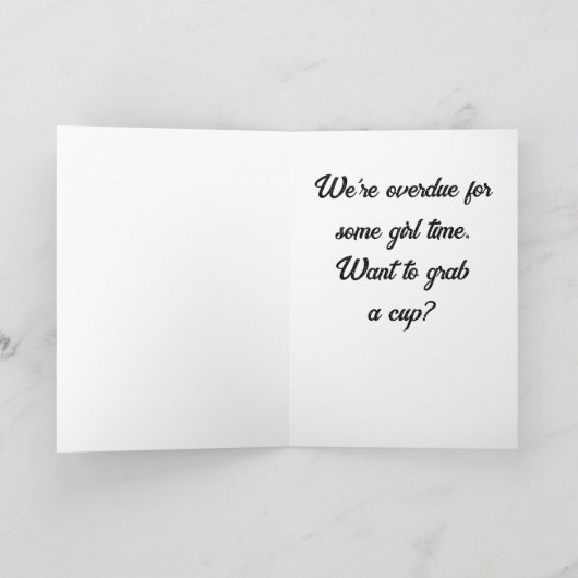 Kaffee Kaffeekarte Faltkarte Karte (Innenseite)